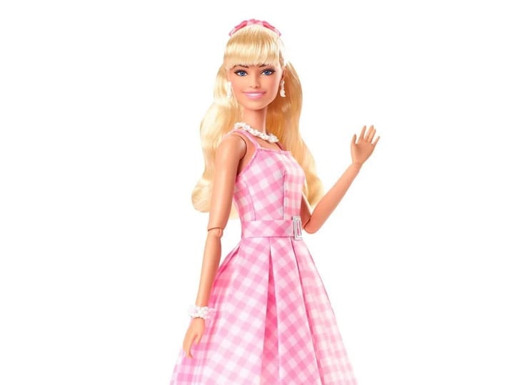 Barbie: The Movie Barbie Doll (Pink Gingham Dress) Gallery Image 1
