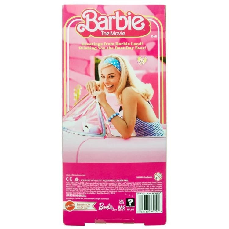 Barbie: The Movie Barbie Doll (Pink Gingham Dress) Gallery Image 11