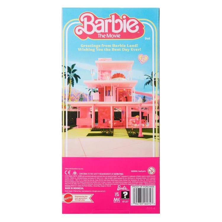 Barbie: The Movie Ken Doll (Pastel Striped Beach Outfit) Gallery Image 10