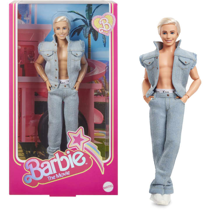 Barbie: The Movie Ken Doll (Denim Outfit) Gallery Image 12