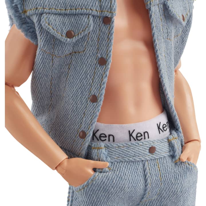 Barbie: The Movie Ken Doll (Denim Outfit) Gallery Image 9