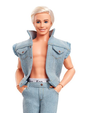 Barbie: The Movie Ken Doll (Denim Outfit) Gallery Image 2
