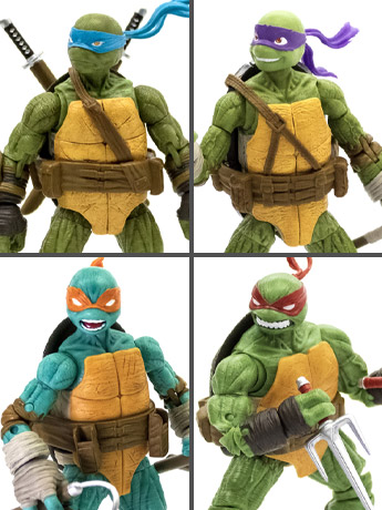 Teenage Mutant Ninja Turtles BST AXN SDCC 2023 PX Previews Exclusive Figure Set Gallery Image 2