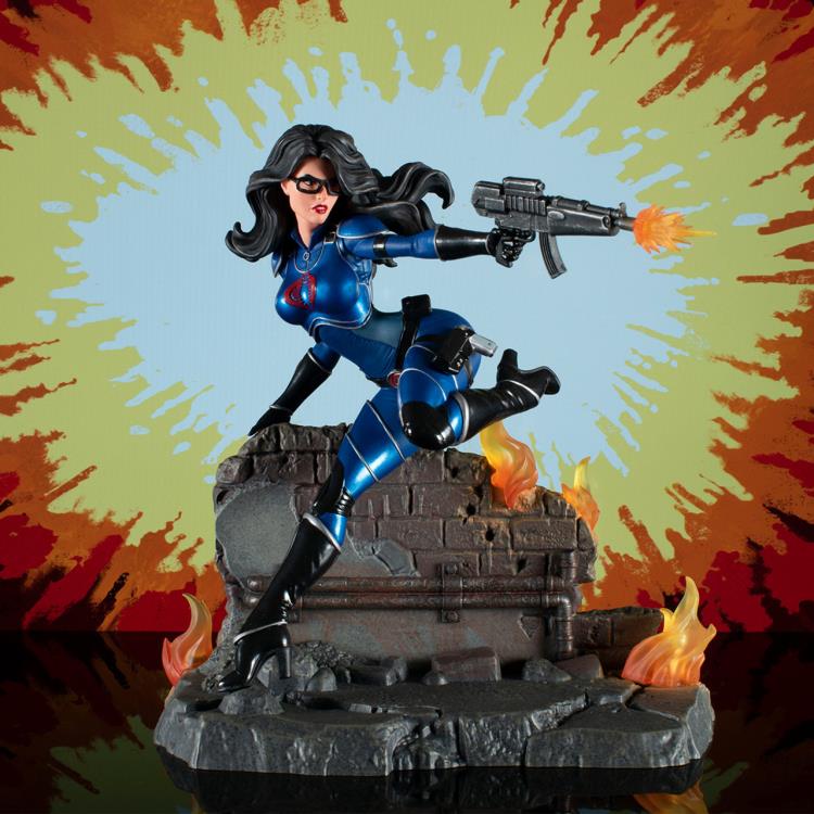 G.I. Joe Gallery Baroness in Cobra Gear SDCC 2023 PX Previews Exclusive Figure Diorama Gallery Image 3