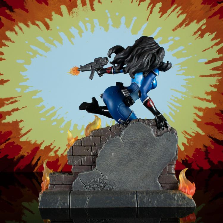 G.I. Joe Gallery Baroness in Cobra Gear SDCC 2023 PX Previews Exclusive Figure Diorama Gallery Image 6