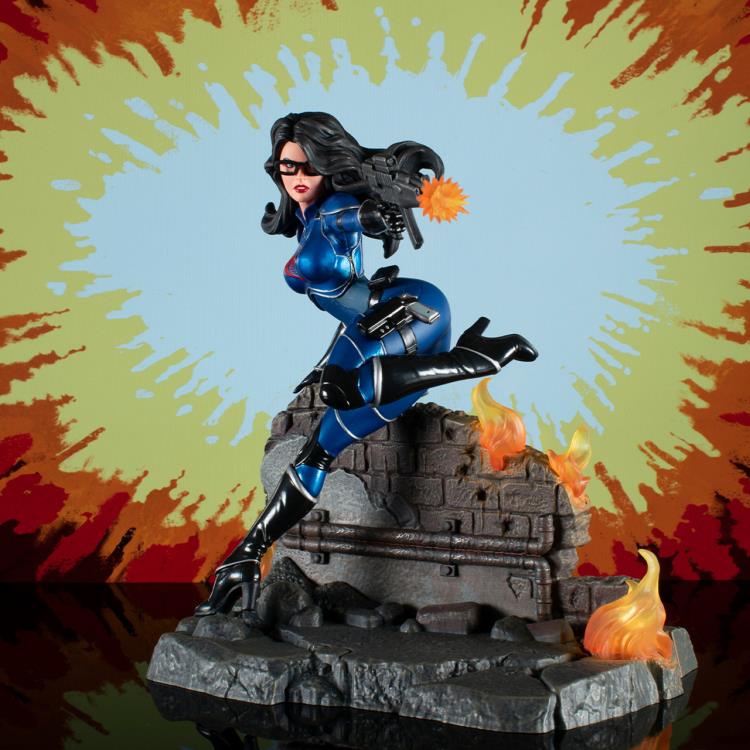 G.I. Joe Gallery Baroness in Cobra Gear SDCC 2023 PX Previews Exclusive Figure Diorama Gallery Image 4