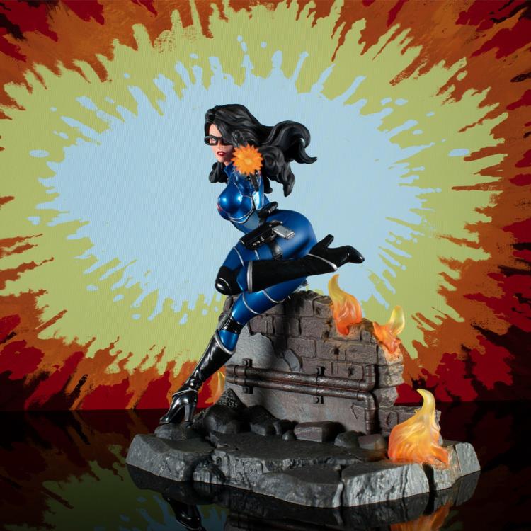 G.I. Joe Gallery Baroness in Cobra Gear SDCC 2023 PX Previews Exclusive Figure Diorama Gallery Image 5