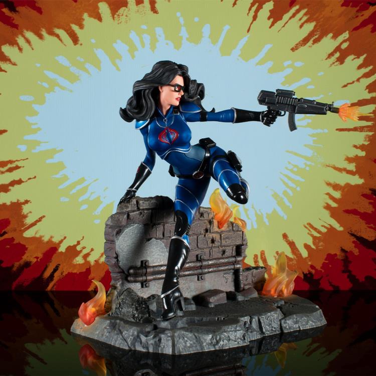 G.I. Joe Gallery Baroness in Cobra Gear SDCC 2023 PX Previews Exclusive Figure Diorama Gallery Image 7