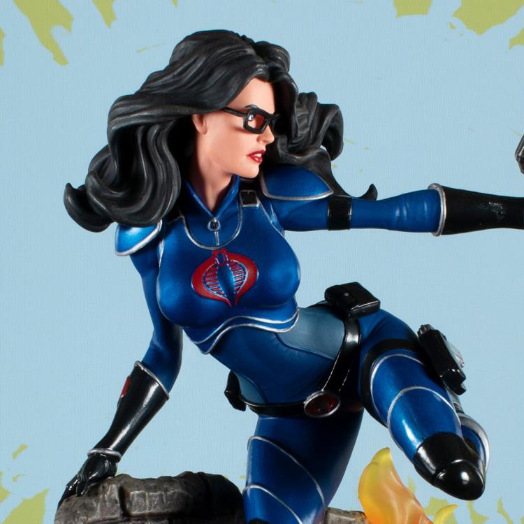 G.I. Joe Gallery Baroness in Cobra Gear SDCC 2023 PX Previews Exclusive Figure Diorama Gallery Image 8
