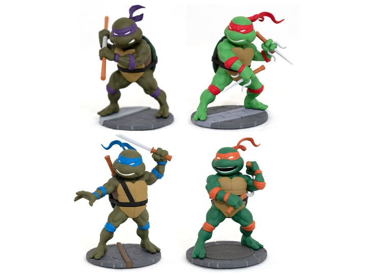 Teenage Mutant Ninja Turtles Retro D-Formz SDCC 2023 PX Previews Exclusive Box Set Gallery Image 1