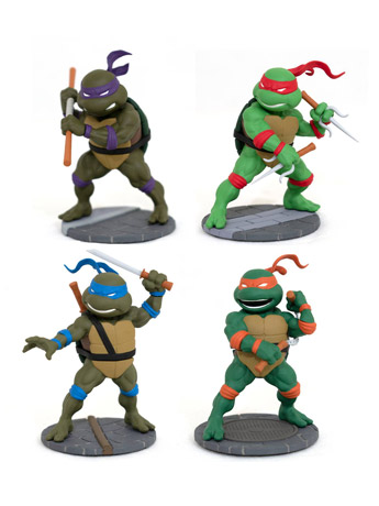 Teenage Mutant Ninja Turtles Retro D-Formz SDCC 2023 PX Previews Exclusive Box Set Gallery Image 2