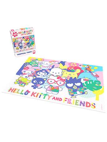 Hello Kitty and Friends Tropical Times 1000 Piece Puzzle Gallery Image 2