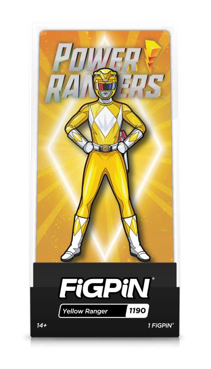 Power Rangers FiGPiN #1190 Yellow Ranger Gallery Image 5