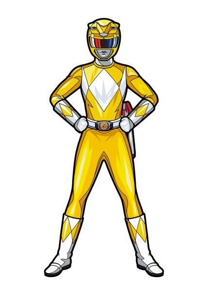 Power Rangers FiGPiN #1190 Yellow Ranger Gallery Image 3