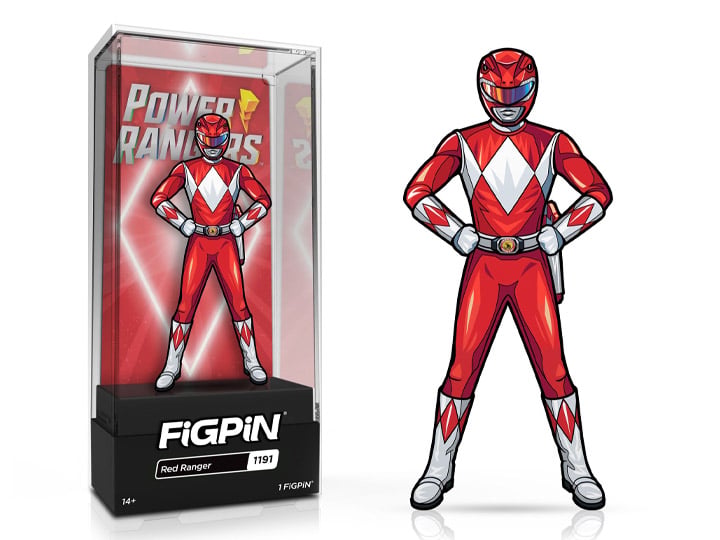 Power Rangers FiGPiN #1191 Red Ranger Gallery Image 1