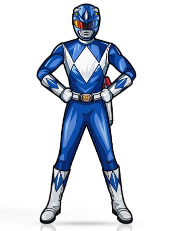Power Rangers FiGPiN #1193 Blue Ranger Gallery Image 2