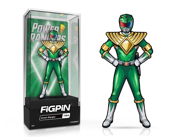 Power Rangers FiGPiN #1194 Green Ranger Gallery Image 1