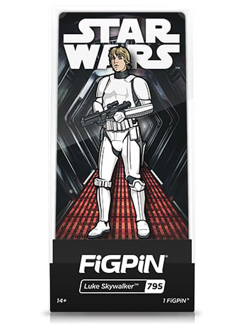 Star Wars: A New Hope FiGPiN #795 Luke Skywalker Exclusive Gallery Image 2