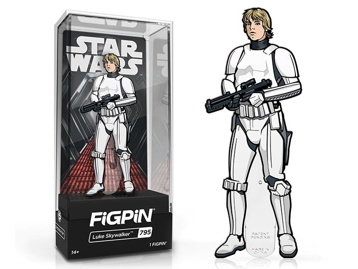 Star Wars: A New Hope FiGPiN #795 Luke Skywalker Exclusive Gallery Image 1