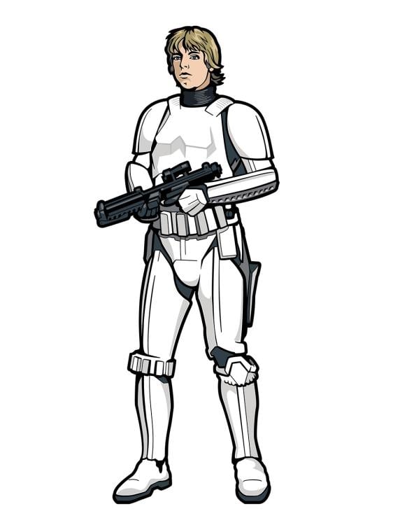 Star Wars: A New Hope FiGPiN #795 Luke Skywalker Exclusive Gallery Image 3