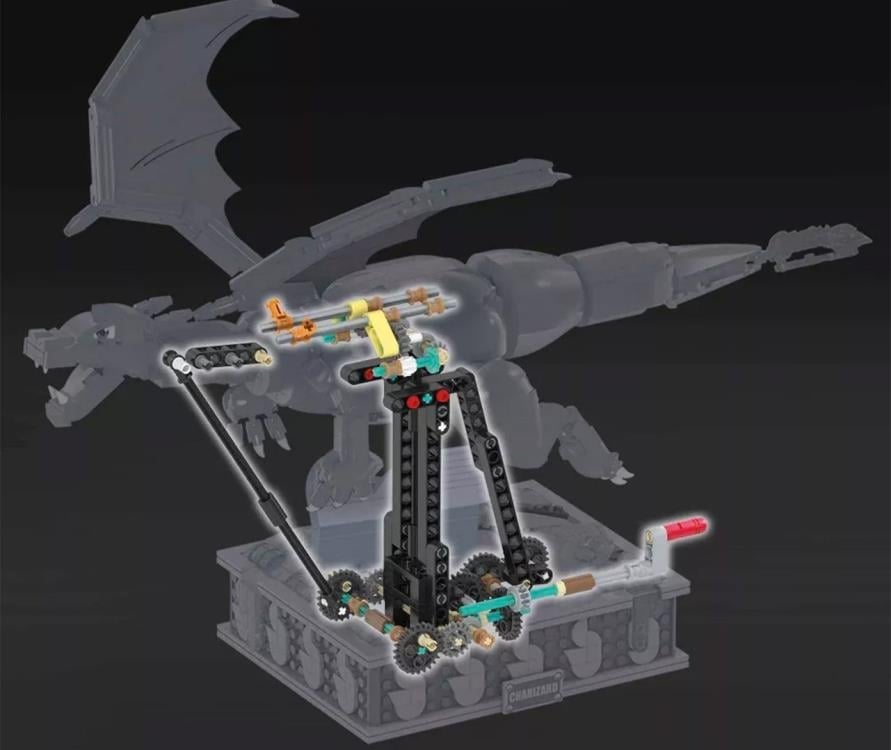 Pokemon Mega Construx Wonder Builder Motion Charizard Gallery Image 7