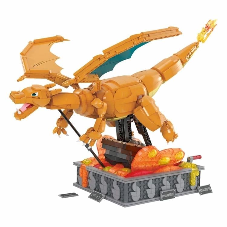 Pokemon Mega Construx Wonder Builder Motion Charizard Gallery Image 3
