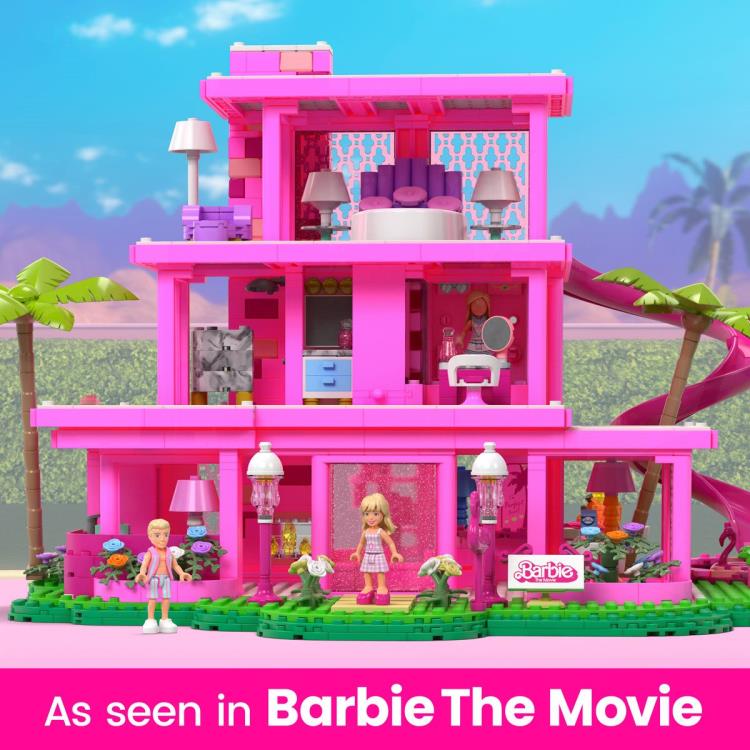 Barbie: The Movie Mega Construx Dreamhouse Playset Gallery Image 6