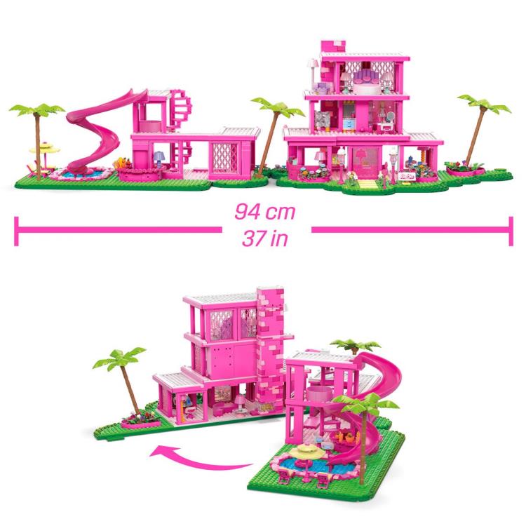 Barbie: The Movie Mega Construx Dreamhouse Playset Gallery Image 7
