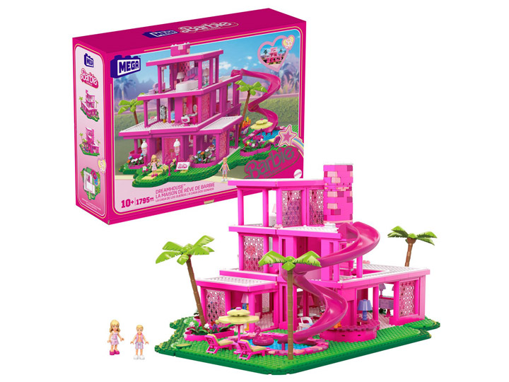 Barbie: The Movie Mega Construx Dreamhouse Playset Gallery Image 1