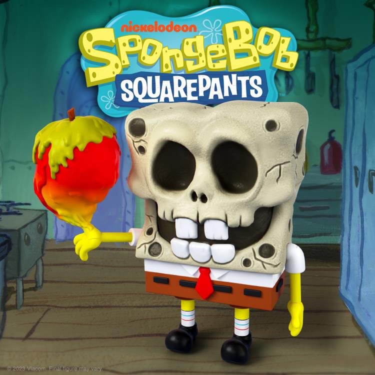 SpongeBob SquarePants ULTIMATES! SpongeBob SquarePants (Skull Head) Action Figure Gallery Image 3