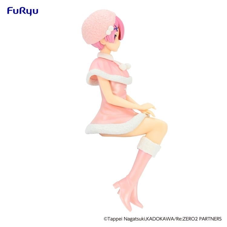 Re:Zero Starting Life in Another World Ram (Snow Princess Pearl Color Ver.) Noodle Stopper Figure Gallery Image 6