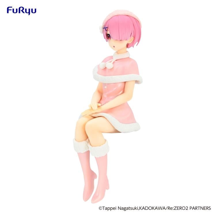 Re:Zero Starting Life in Another World Ram (Snow Princess Pearl Color Ver.) Noodle Stopper Figure Gallery Image 8