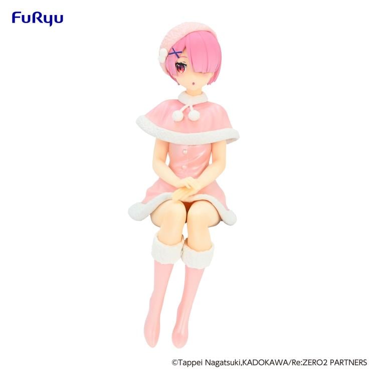 Re:Zero Starting Life in Another World Ram (Snow Princess Pearl Color Ver.) Noodle Stopper Figure Gallery Image 3