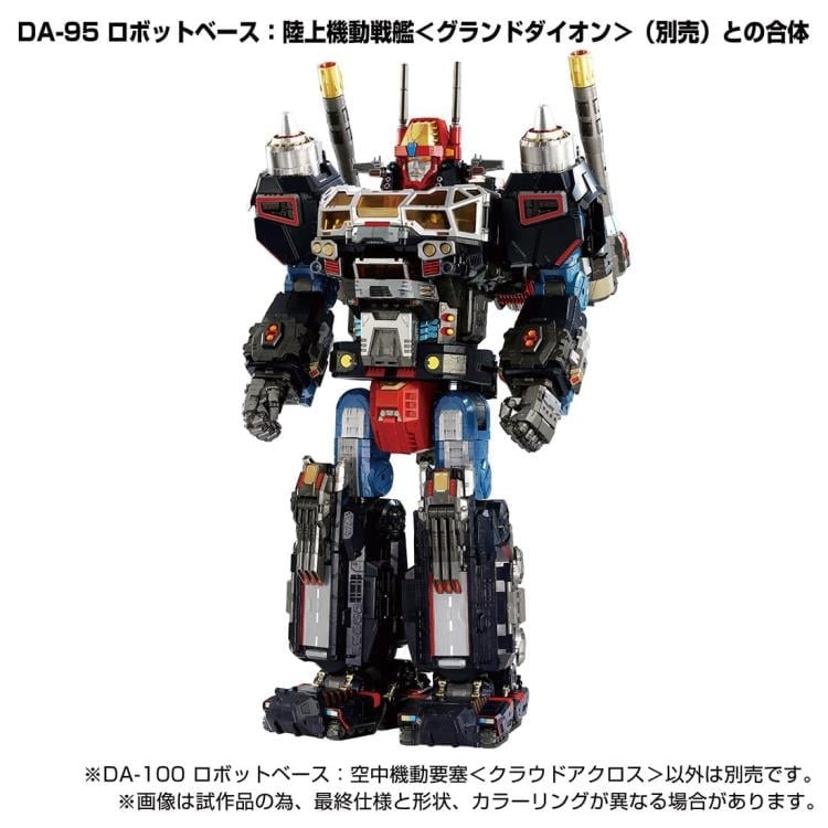 Diaclone Reboot DA-100 Aerial Mobile Fortress Gallery Image 8