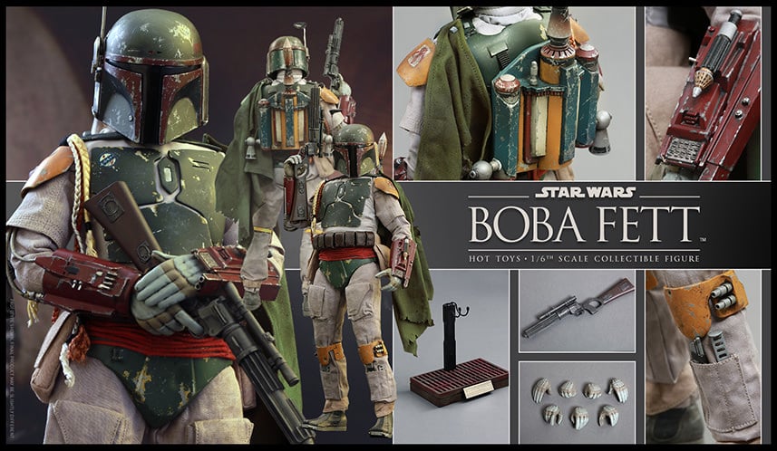 Star Wars: Return of the Jedi MMS312 Boba Fett 1/6th Scale Collectible Figure Gallery Image 2