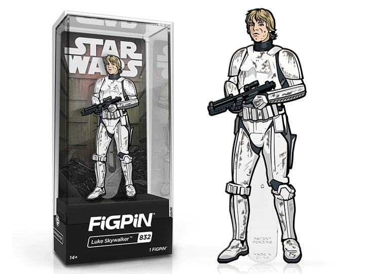Star Wars: A New Hope FiGPiN #832 Luke Skywalker Exclusive Gallery Image 1