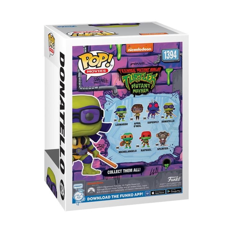 Pop! Movies: Teenage Mutant Ninja Turtles: Mutant Mayhem - Donatello Gallery Image 5