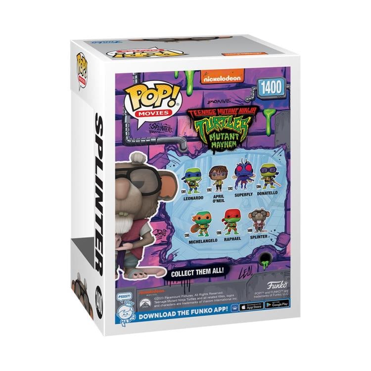 Pop! Movies: Teenage Mutant Ninja Turtles: Mutant Mayhem - Splinter Gallery Image 4