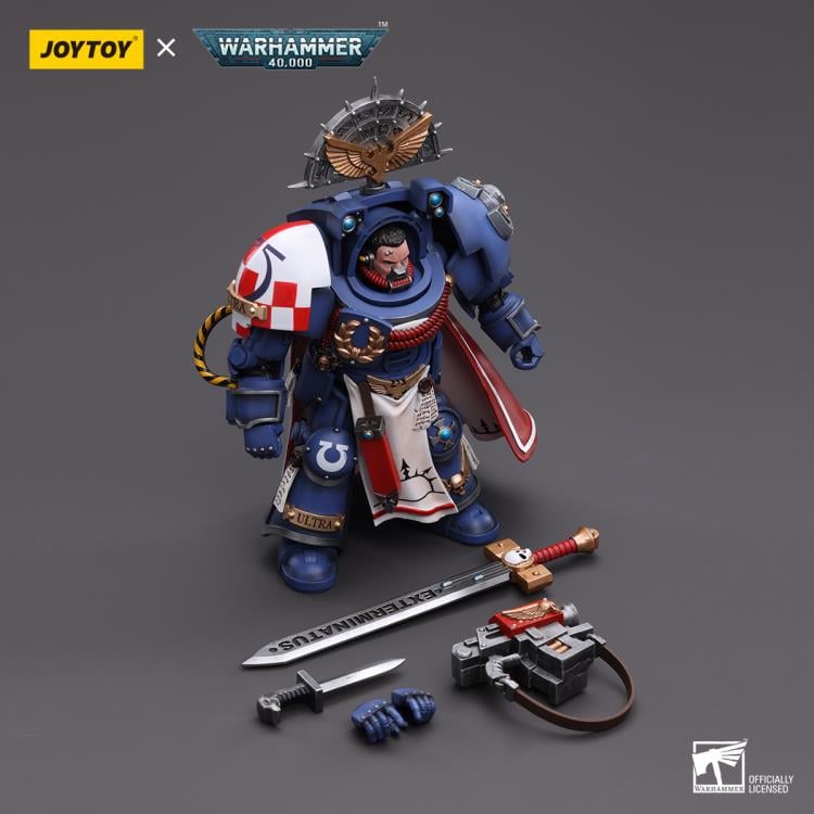 Warhammer 40K Ultramarines Terminator Captain 1/18 Scale Figure Gallery Image 7