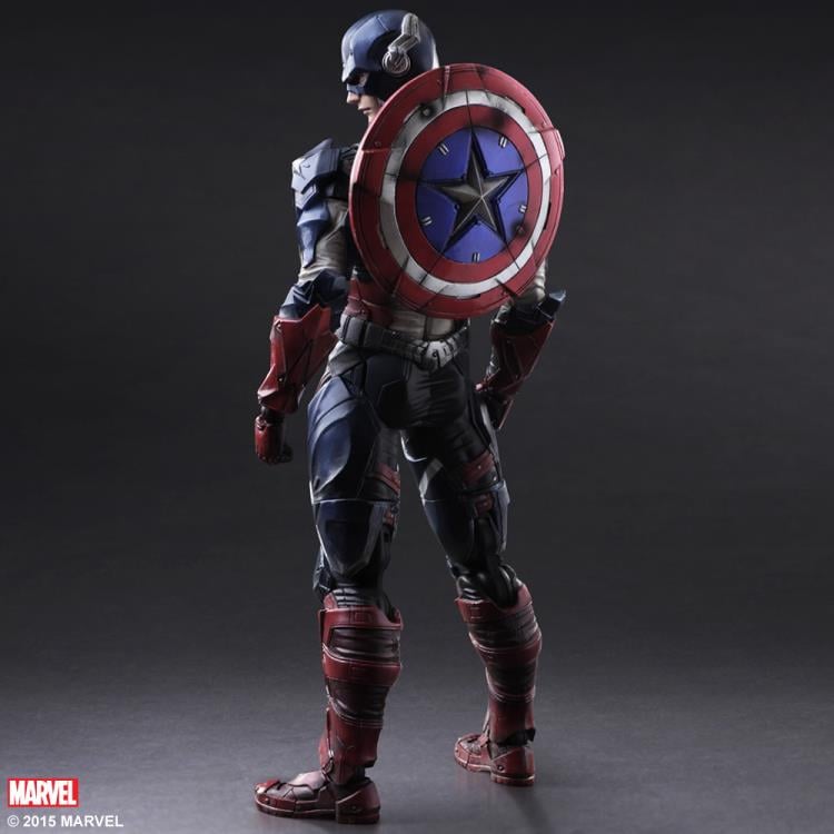 Marvel Universe Variant Play Arts Kai Captain America Gallery Image 4