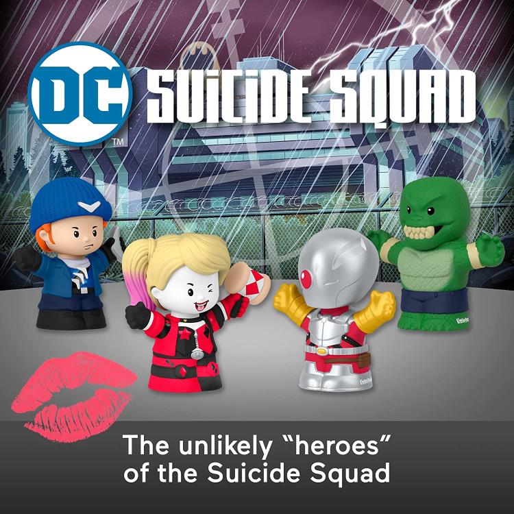 DC Comics Little People Collector Suicide Squad Four-Pack Gallery Image 6