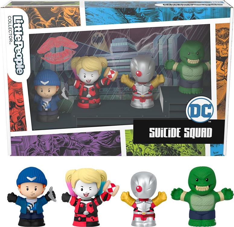 DC Comics Little People Collector Suicide Squad Four-Pack Gallery Image 5
