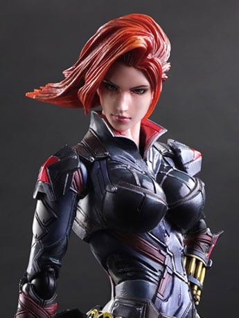 Marvel Universe Variant Play Arts Kai Black Widow Gallery Image 2