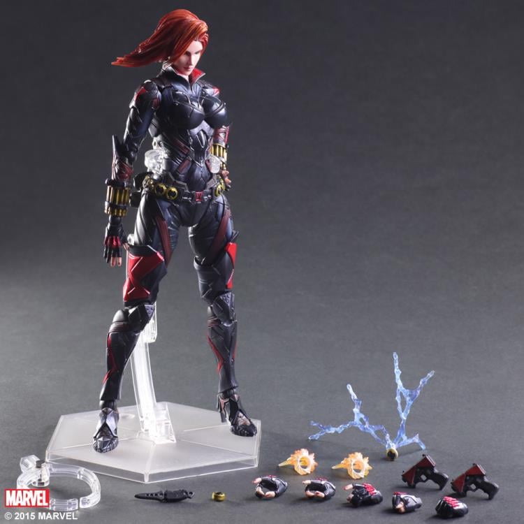 Marvel Universe Variant Play Arts Kai Black Widow Gallery Image 8