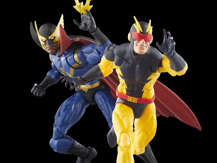 Squadron Supreme Marvel Legends Marvel's Nighthawk and Marvel's