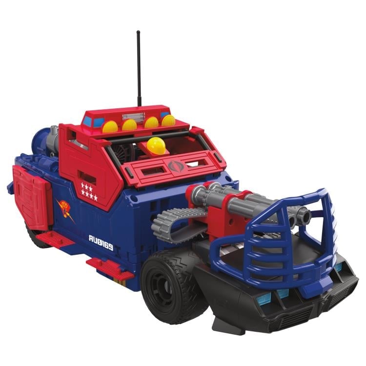 Transformers Collaborative G.I. Joe x Transformers Decepticon Soundwave Dreadnok Thunder Machine Figure Set Gallery Image 4