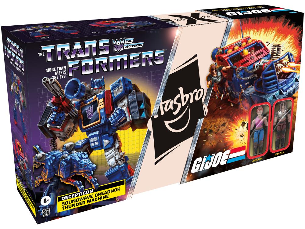 Transformers Collaborative G.I. Joe x Transformers Decepticon Soundwave Dreadnok Thunder Machine Figure Set Gallery Image 5
