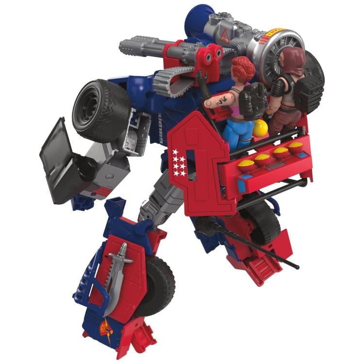 Transformers Collaborative G.I. Joe x Transformers Decepticon Soundwave Dreadnok Thunder Machine Figure Set Gallery Image 3
