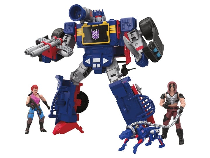 Transformers Collaborative G.I. Joe x Transformers Decepticon Soundwave Dreadnok Thunder Machine Figure Set Gallery Image 1