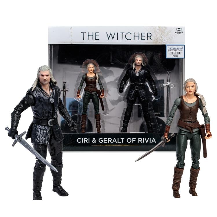 The Witcher (Netflix) Ciri and Geralt Limited Edition Action Figure Two-Pack Gallery Image 14